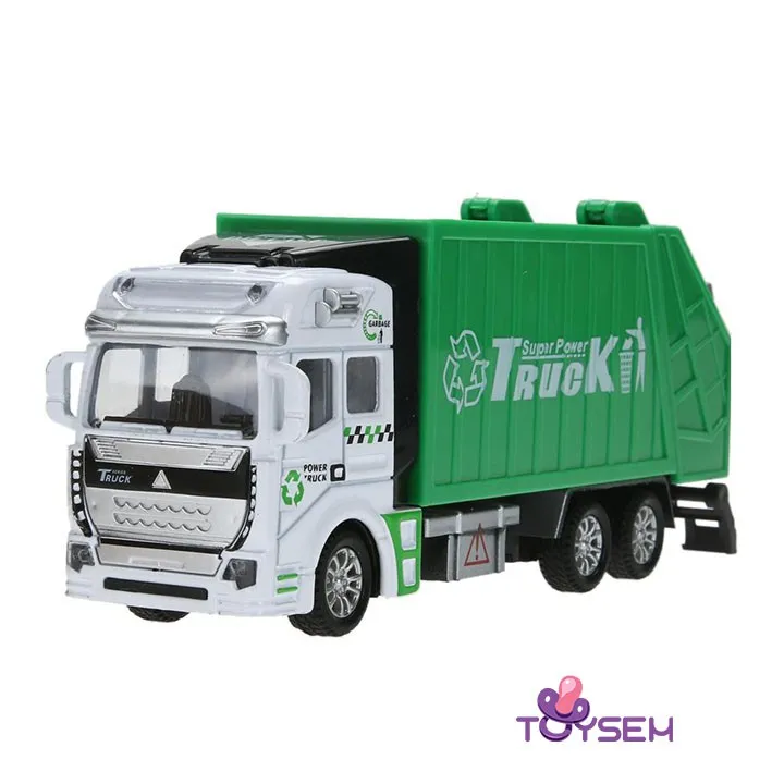 Đồ chơi xe đổ rác chạy bằng dây cót cho bé - Quà tặng sinh nhật cho bé