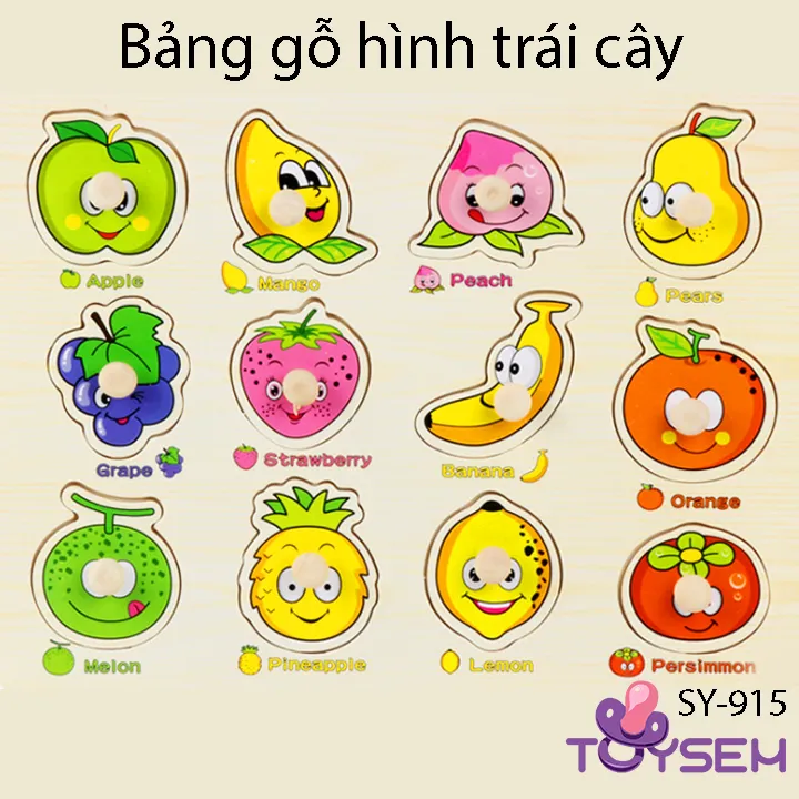 Đồ chơi bảng gỗ xếp chữ cái cho bé tập học