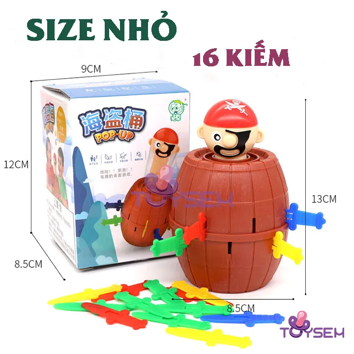 Đồ chơi trẻ em đâm hải tặc 24 kiếm siêu cực tính