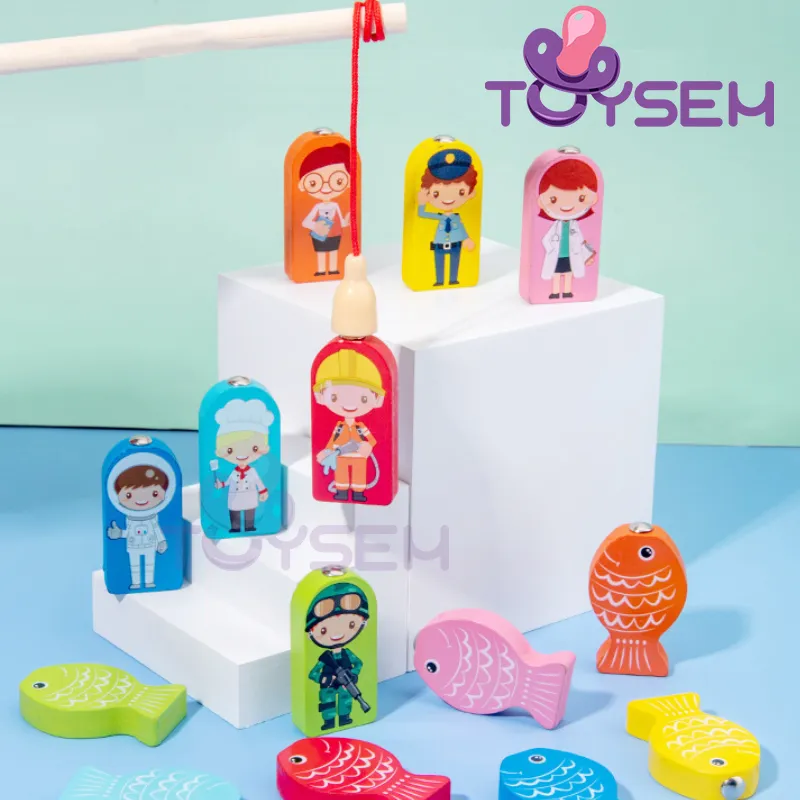 Đồ chơi bảng gỗ xếp ghép hình và ghép số với 5 dòng tập đếm cho bé