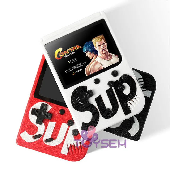 Máy chơi game cầm tay sub 400 trò có kết nối tivi hỗ trợ 2 người chơi