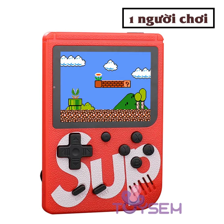 Máy chơi game cầm tay sub 400 trò có kết nối tivi hỗ trợ 2 người chơi