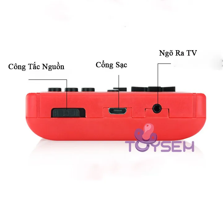 Máy chơi game cầm tay sub 400 trò có kết nối tivi hỗ trợ 2 người chơi