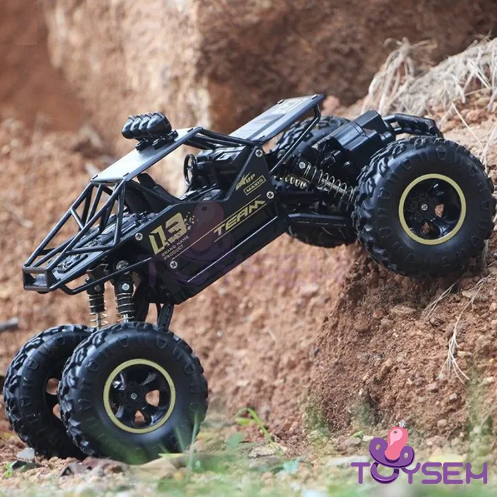 Xe địa hình điều khiển từ xa cao cấp 4 kênh pin sạc đa năng 6288A - Quà tặng sinh nhật cho bé