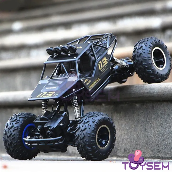 Xe địa hình điều khiển từ xa cao cấp 4 kênh pin sạc đa năng 6288A - Quà tặng sinh nhật cho bé