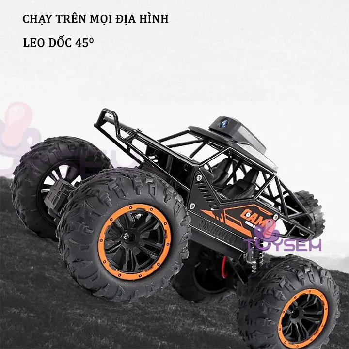 Xe điều khiển từ xa bằng camera wifi và không dây 4 kênh